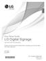 LG Digital Signage *MFL * Easy Setup Guide (MONITOR SIGNAGE)