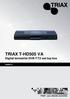 TRIAX T-HD505 VA Digital terrestrial DVB-T/T2 set-top box A