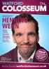 COLOSSEUM HENNING WEHN WATFORD SIGN UP. BOOK ONLINE watfordcolosseum.co.uk HIGHLIGHTS AUGUST 2017 PETER ANDRE DR HOOK MADAMA BUTTERFLY