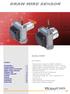 DRAW WIRE SENSOR. Series SX80. Key-Features: Content: