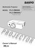 Owner s Manual PLC-ZM5000L. Multimedia Projector MODEL PLC-ZM5000
