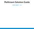 Multiroom Solution Guide HDR-3000T + H3