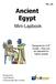 ML-AE Ancient Egypt Mini-Lapbook Designed for K-8th Grade Also can be adjusted for higher grades Designed by Cyndi Kinney of Knowledge Box Central