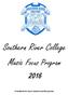 Southern River College Music Focus Program