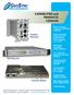 GEOSYNC. CAPABILITIES and PRODUCTS CATALOG. Outdoor Mounted. Rack Mounted. Converter Module. Block Converters, L-Band to Transponder Frequency