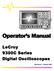 Operator s Manual. LeCroy 9300C Series Digital Oscilloscopes