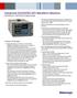 Advanced 3G/HD/SD-SDI Waveform Monitors WFM8300 WFM8200 Data Sheet