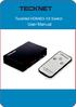 TeckNet HDMI03-V2 Switch. User Manual
