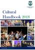 Cultural Handbook 2018