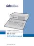 HD/SD 6-CHANNEL DIGITAL VIDEO SWITCHER SE-2200 Instruction manual
