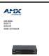 USER MANUAL DUX-TX DUX-RX HDMI EXTENDER