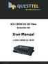 8Ch CWDM 3G-SDI Fiber Extender kit User Manual L-XSDI-CWDM-3G-TX/RX