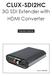 CLUX-SDI2HC. 3G SDI Extender with HDMI Converter. Operation Manual CLUX-SDI2HC