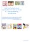 Bay City Public Schools Sample Mentor Texts to Teach K-2 Opinion Reading and Writing