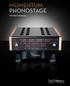 MOMENTUM PHONOSTAGE OWNER S MANUAL