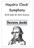 Haydn s Clock Symphony