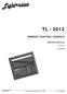 TL MEMORY CONTROL CONSOLE OWNERS MANUAL 02/17/2005. Version 0.6