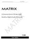 MATRIX. 24Bit /192kHz ASRC Stereo Audio Processor MATRIX. 2-Channel 24-bit 192-kHz ASRC Desktop Digital Audio Processor CUBE.