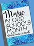 MUSIC. in our MONTH SCHOOLS. This book belongs to: Class: