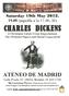 A dramatized reading of extracts from the works of. Charles Dickens