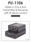 PU HDMI v1.3 to CAT6 Transmitter & Receiver with IR return control. Operation Manual PU-1106