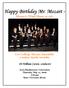 Happy Birthday Mr. Mozart -