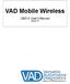 VAD Mobile Wireless. OBD-II User's Manual Version 1.0