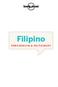 Filipino PHRASEBOOK & DICTIONARY