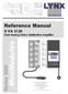 MiniModules. Reference Manual. Series D VA 3120 Dual Analog Video Distribution Amplifier