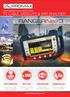 RANGERNeo 3 TV, CABLE, SATELLITE & WIFI ANALYSER HEVC H.265 EASY OPERATION WIFI ANALYSER WIDEBAND LNB A NEW STANDARD IN FIELD STRENGTH METERS