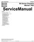Service Service Service. B8 Series Chasssis Manual Contents 5. Service Modes, Error Codes and Faultfinding 6. Block Diagrams and Testpoints