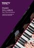 PIANO SYLLABUS Piano / Piano Accompanying. Qualification specifications for graded exams