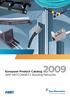 European Product Catalog2009 AMP NETCONNECT Building Networks