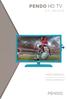 HD TV USER MANUAL 21.5 LED LCD TV. > Please read carefully before use