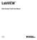 LabVIEWTM. Order Analysis Toolkit User Manual. LabVIEW Order Analysis Toolkit User Manual. July C-01