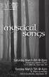 Mystical songs. Saturday March 8pm. Sunday March 4pm. Immanuel Lutheran Church 122 E 88th St., New York, NY
