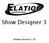 Show Designer 3. Software Revision 1.15