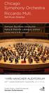 Chicago Symphony Orchestra Riccardo Muti,