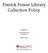 Patrick Power Library Collection Policy