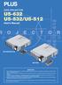 U5-632 U5-532/U5-512 DATA PROJECTOR. User s Manual (U5-532/U5-512) (U5-632)