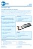 SFP-Bxx-ttrr. Up to 80km Sinlge-Mode SFP Transceiver. Features. Applications. Benefits