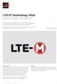 LTE-M Technology Mark Logo Usage Guidelines