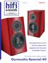 hifi Dynaudio Special 40 & records Reprint »The Special Forty is one of the best compact loudspeakers of Dynaudio s history.«