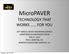 MicroPAVER TECHNOLOGY THAT WORKS FOR YOU
