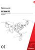 Manual. HoTT Hornet 250 Tricopter with mz-12 transmitter No RTF. Copyright Graupner/SJ GmbH