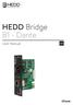 HEDD Bridge B1 - Dante