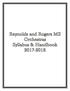 REYNOLDS AND ROGERS MS ORCHESTRA SYLLABUS AND HANDBOOK Mrs. Dawn Oyedipe, Reynolds & Rogers MS (469) x72295
