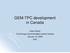 GEM-TPC development in Canada. Dean Karlen Technology recommendation panel meeting January 16, 2006 KEK