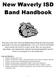 New Waverly ISD Band Handbook