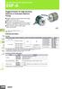 E6F-A. Rugged Encoder for High-precision Detection of Automatic Machine Timing. Absolute 60-mm-dia. Rotary Encoder. Ordering Information.
